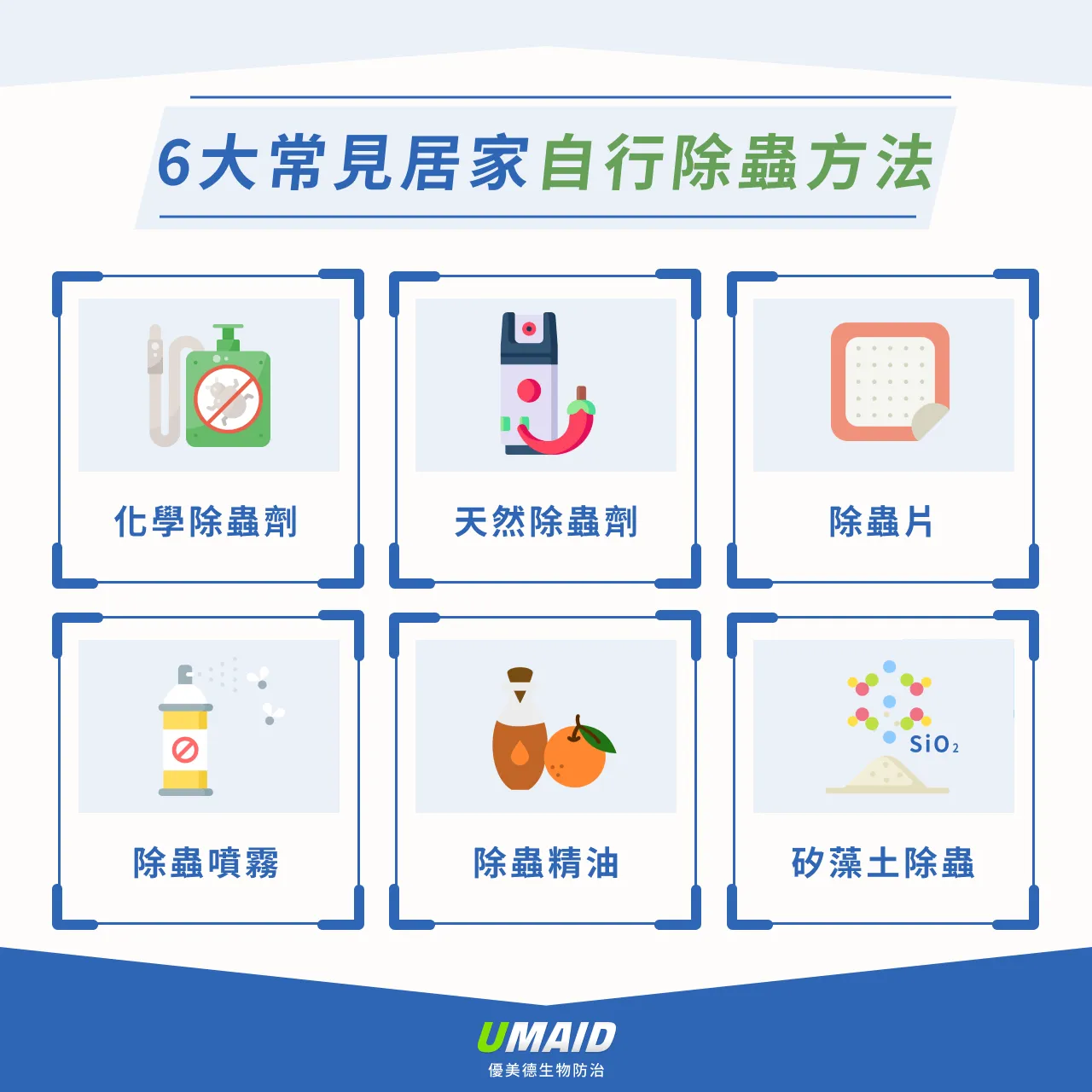 6大常見居家自行除蟲方法