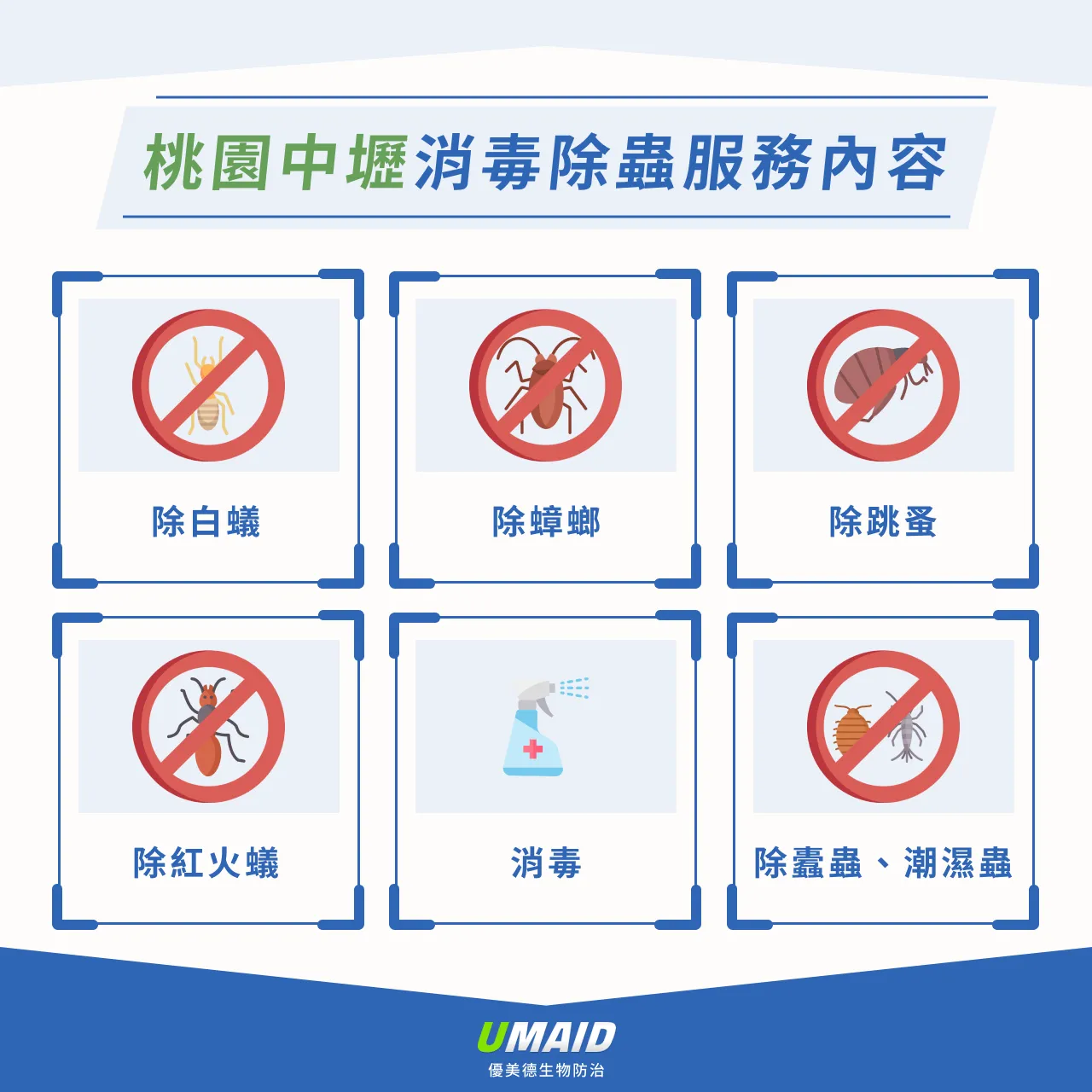 桃園中壢消毒除蟲服務內容