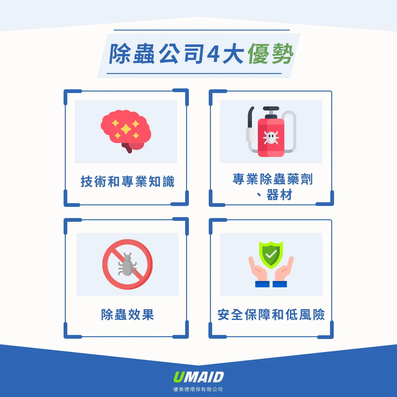 除蟲公司4大優勢