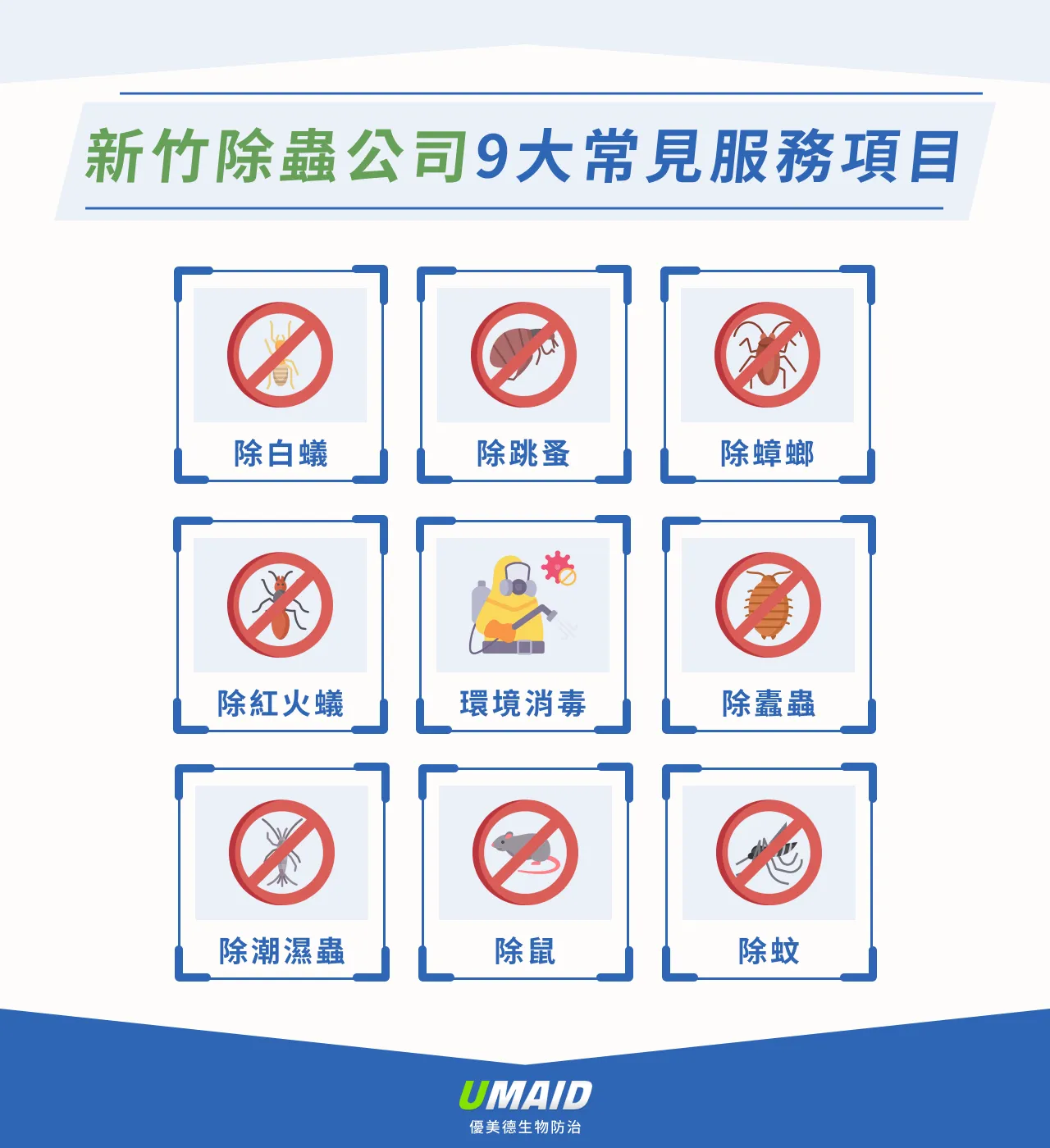 新竹除蟲公司有哪些服務