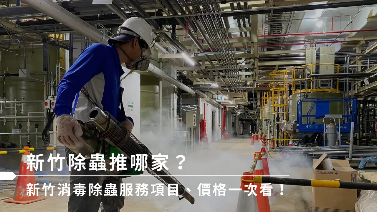 新竹除蟲消毒公司哪裡找？8間專業新竹除蟲公司推薦給你！							